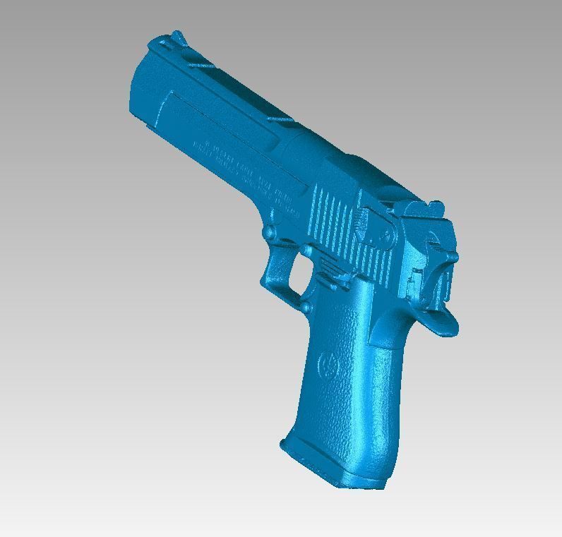 Real Desert Eagle Replica Direct 3D Scan 3D model_5