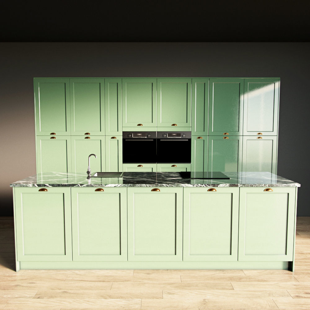 14-Kitchen2 glossy 2 3D model_2