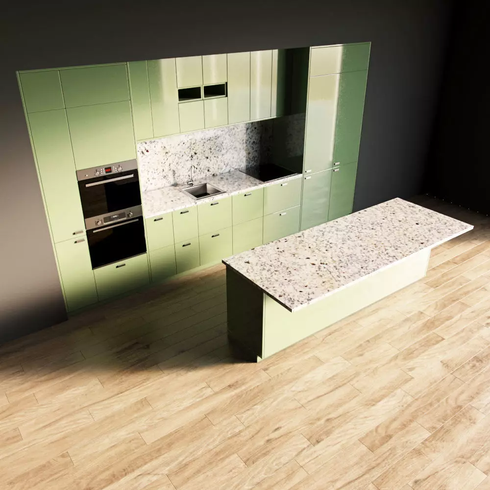 20-Kitchen8 glossy 2 3D model_0
