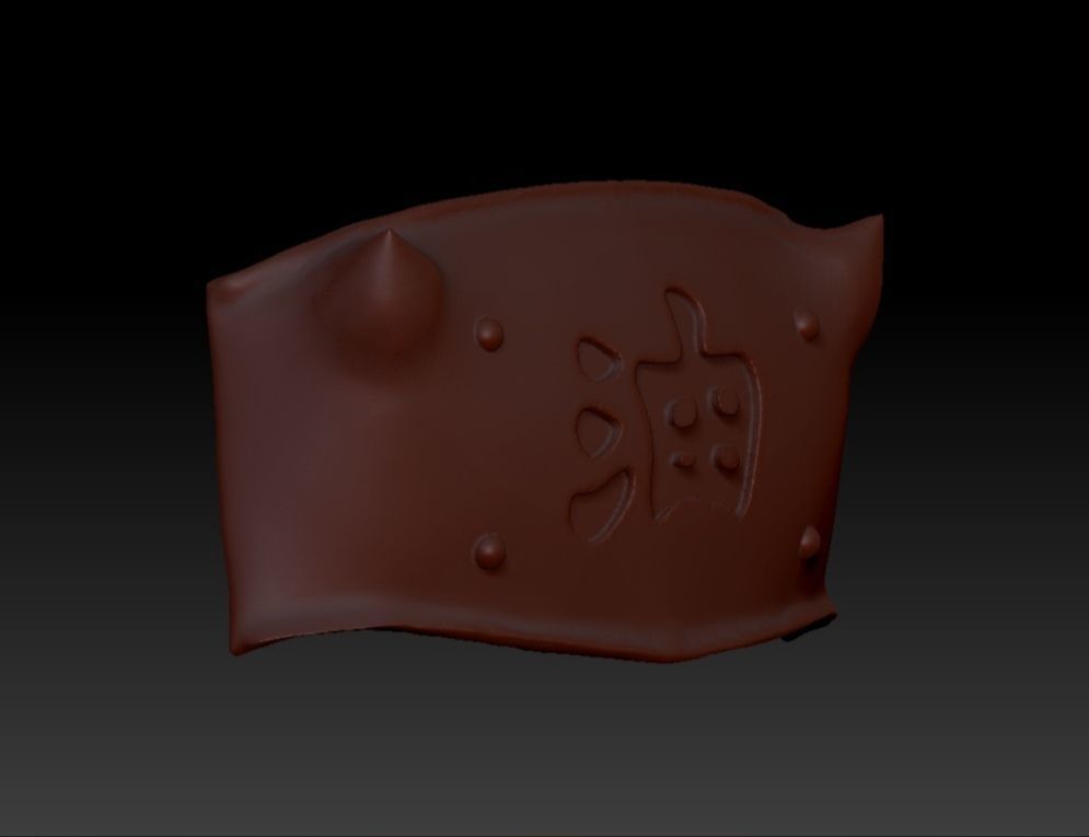 Jiraiya Headband 3D model 3D printable | CGTrader