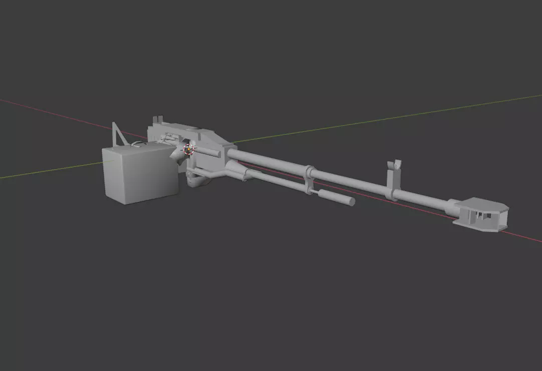 Kord heavy machine gun Free 3D model