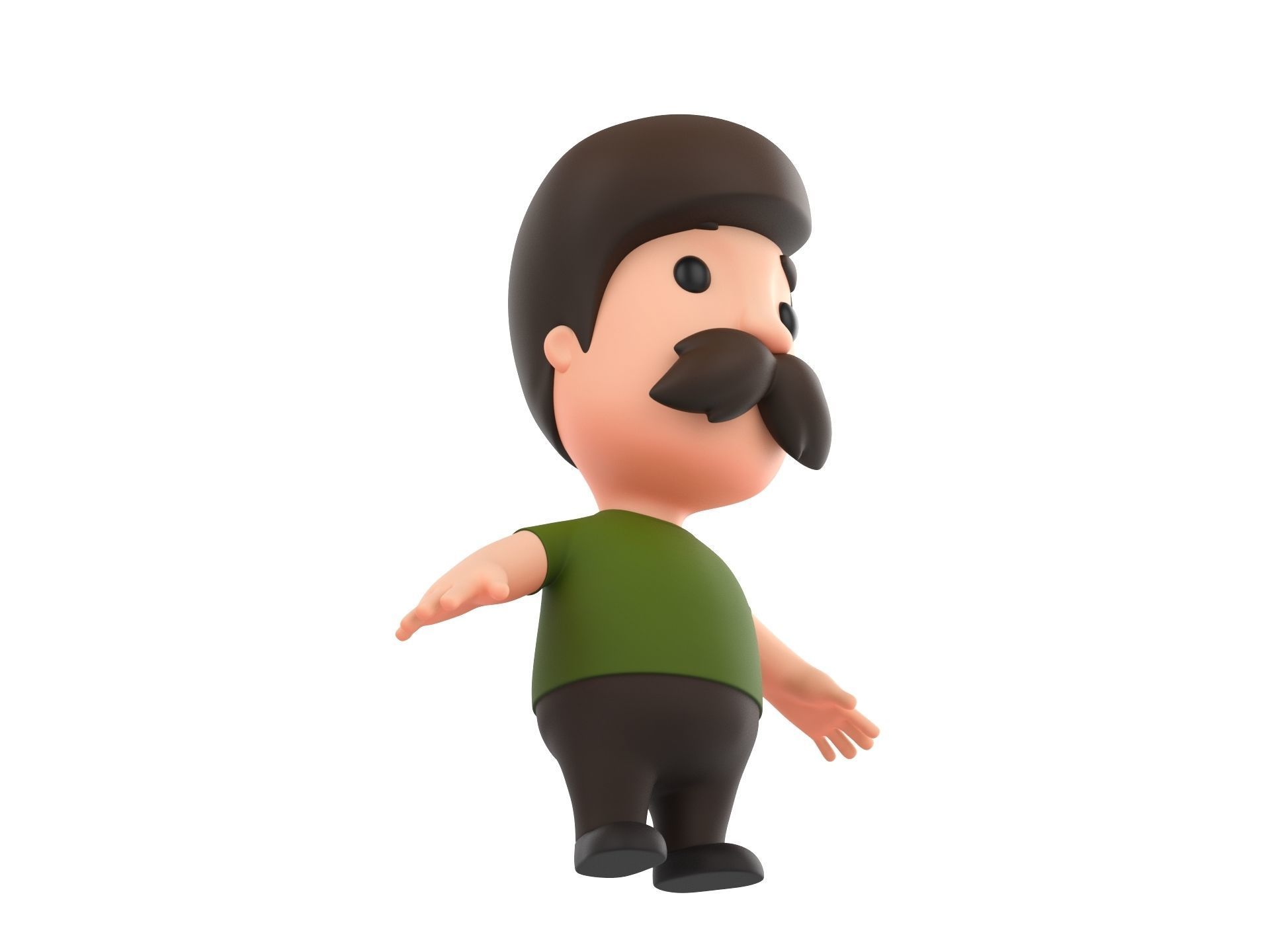 Little People 001 3D model_2