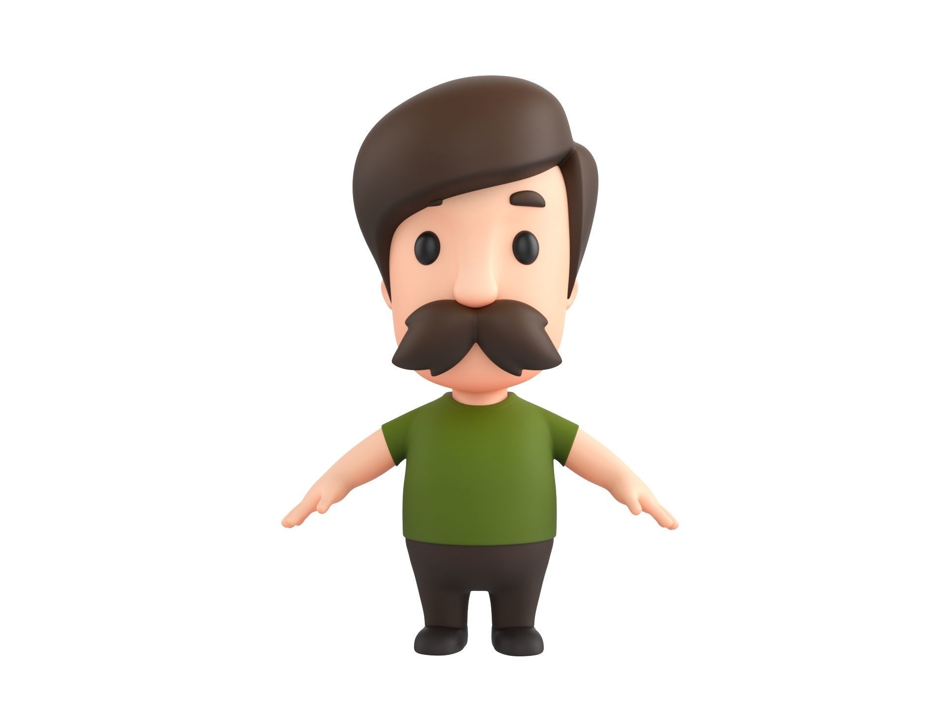 Little People 001 3D model_1