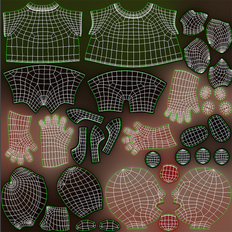 Little People 001 3D model_25