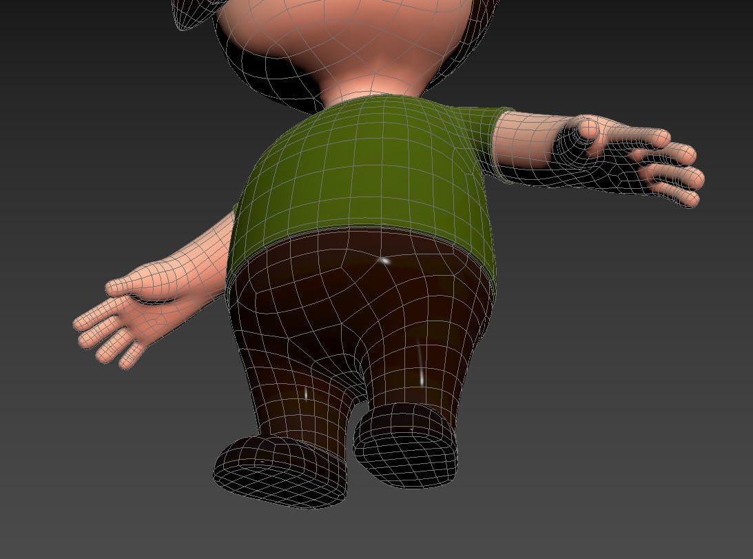 Little People 001 3D model_23