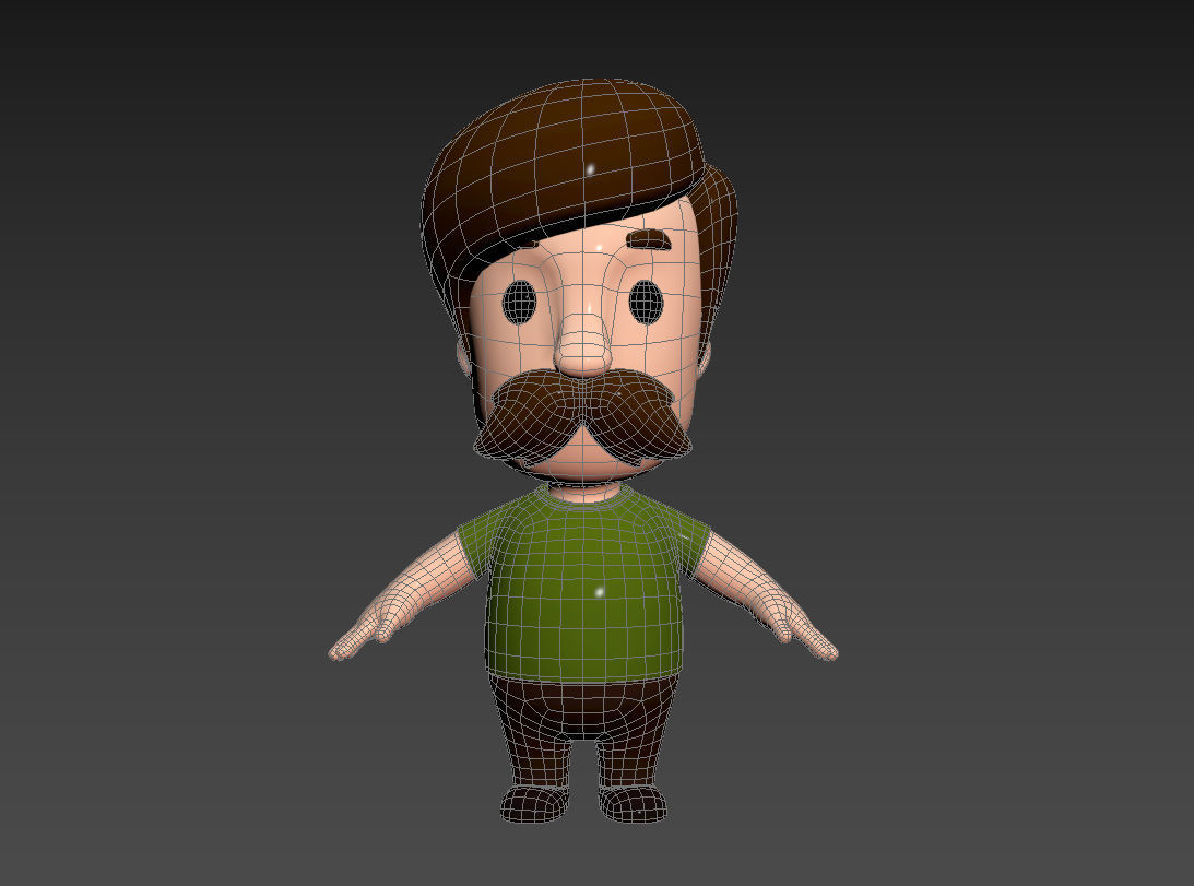 Little People 001 3D model_14