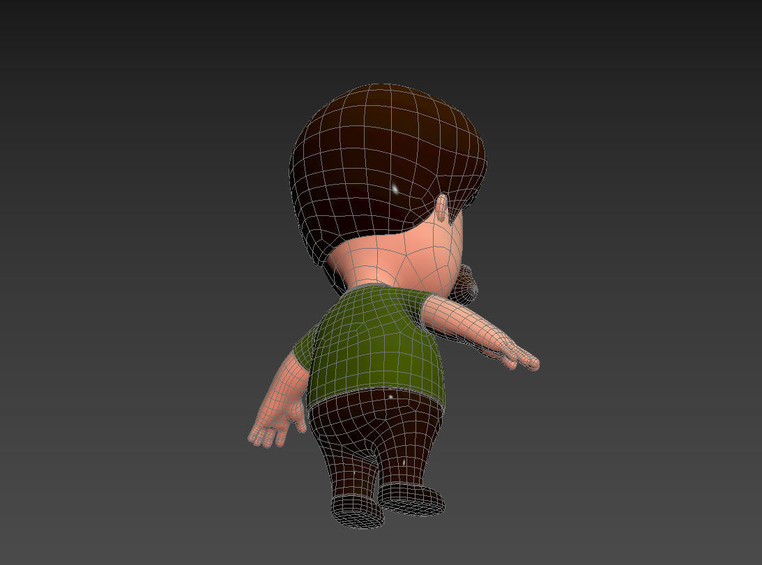 Little People 001 3D model_17