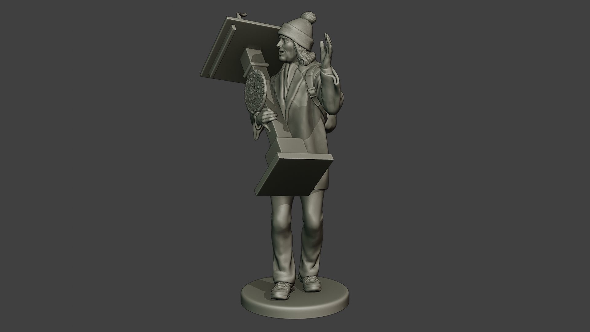 Capitol assault forces 3D print model_27