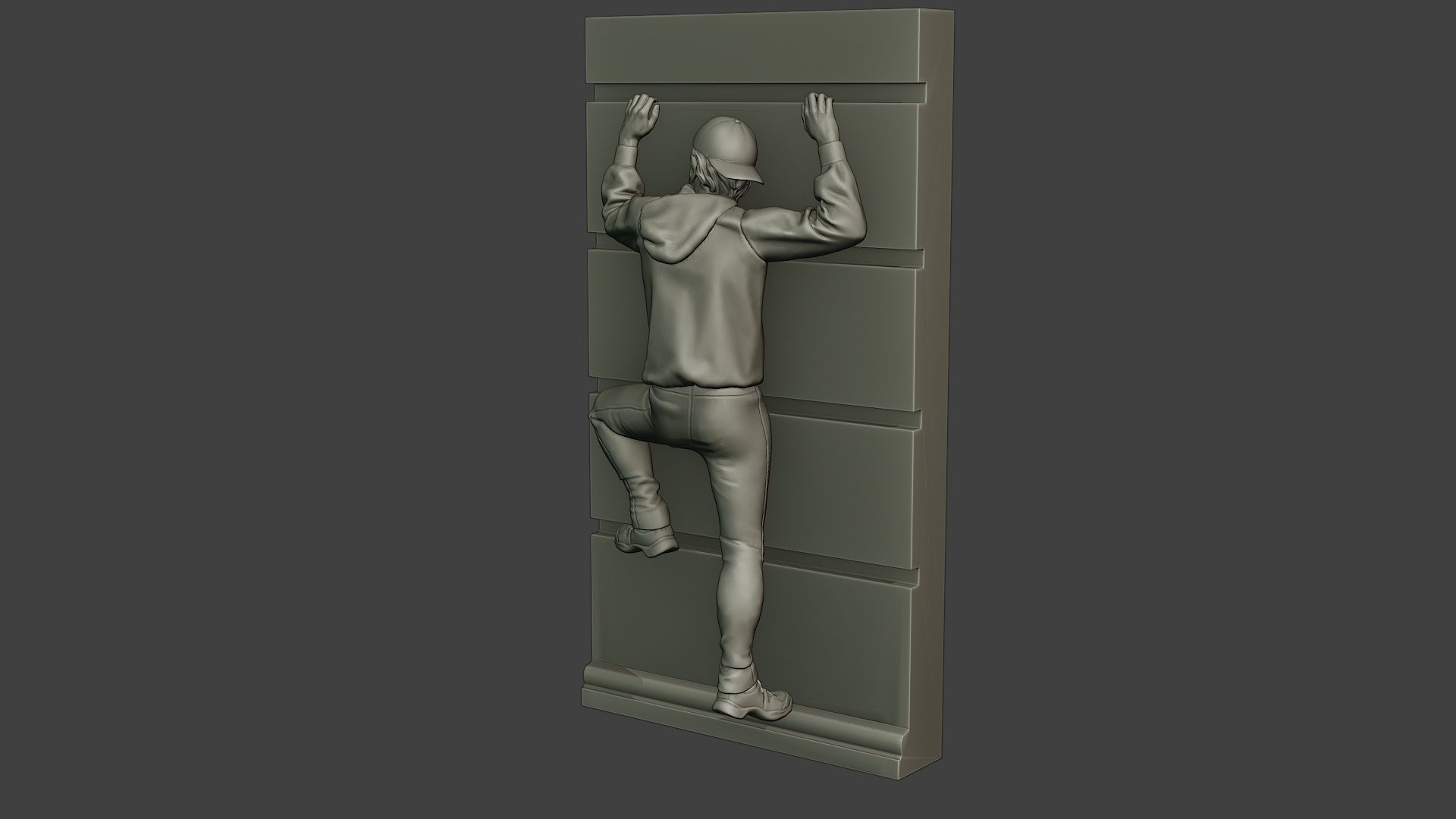 Capitol assault forces 3D print model_9