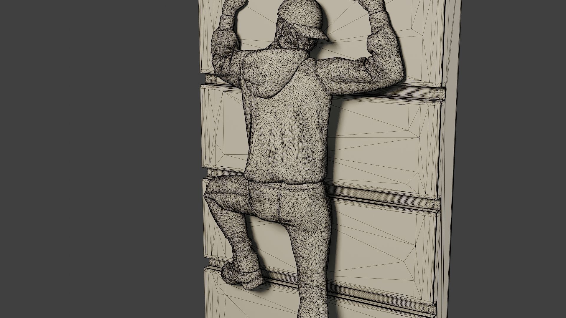 Capitol assault forces 3D print model_13