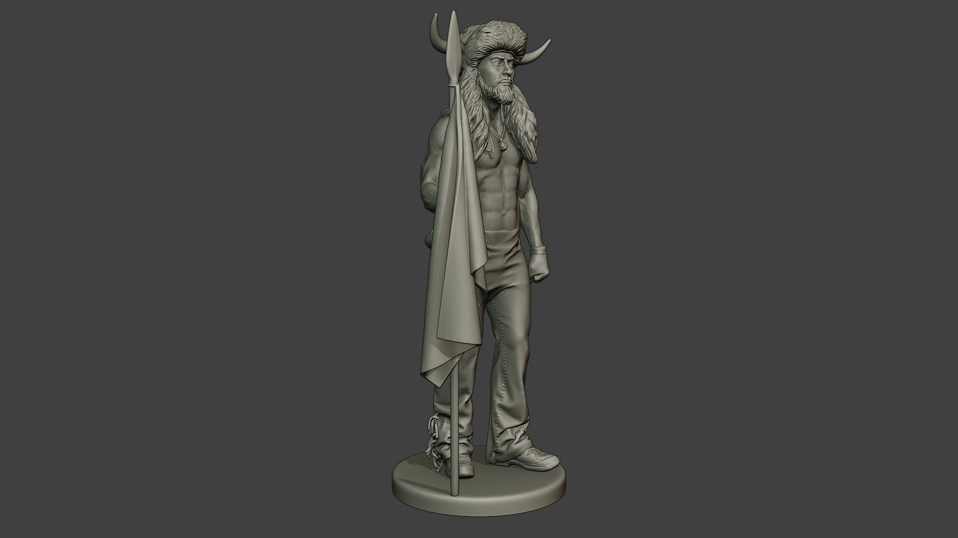 Capitol assault forces 3D print model_6