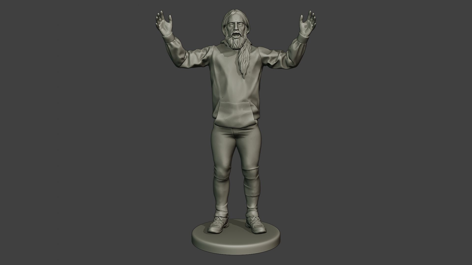 Capitol assault forces 3D print model_33