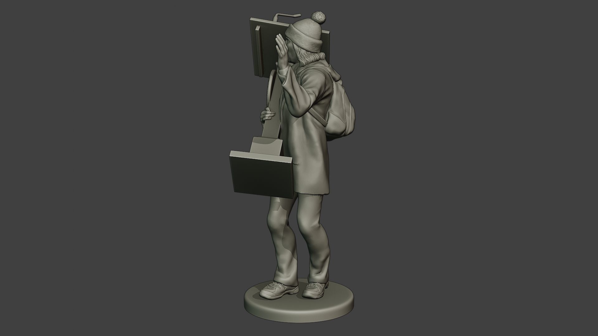 Capitol assault forces 3D print model_28