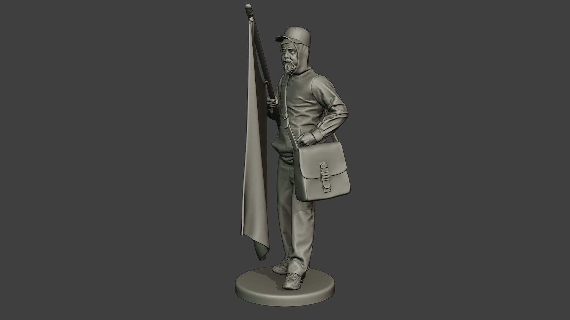 Capitol assault forces 3D print model_46