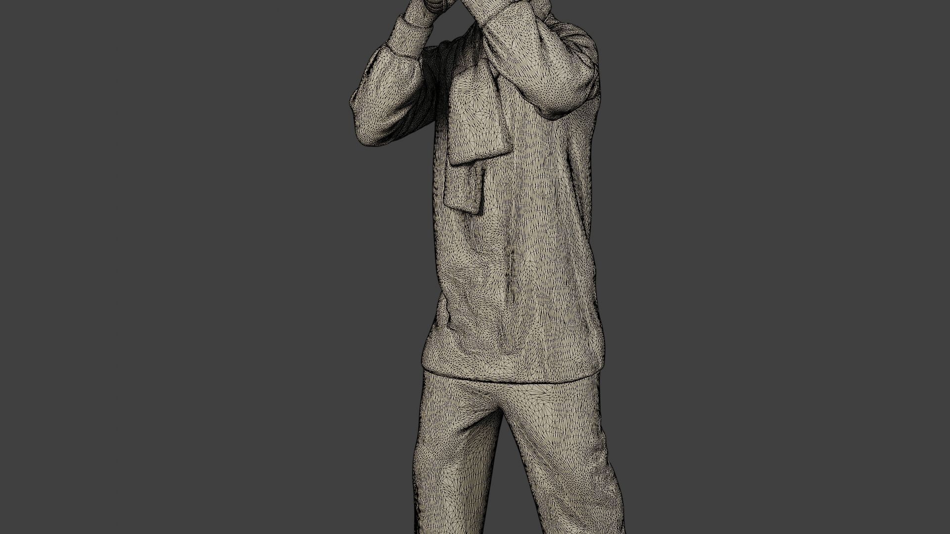 Capitol assault forces 3D print model_26