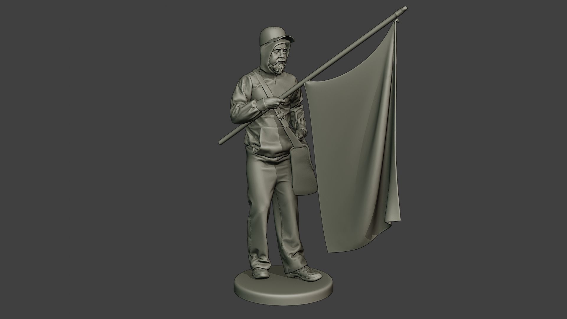 Capitol assault forces 3D print model_51