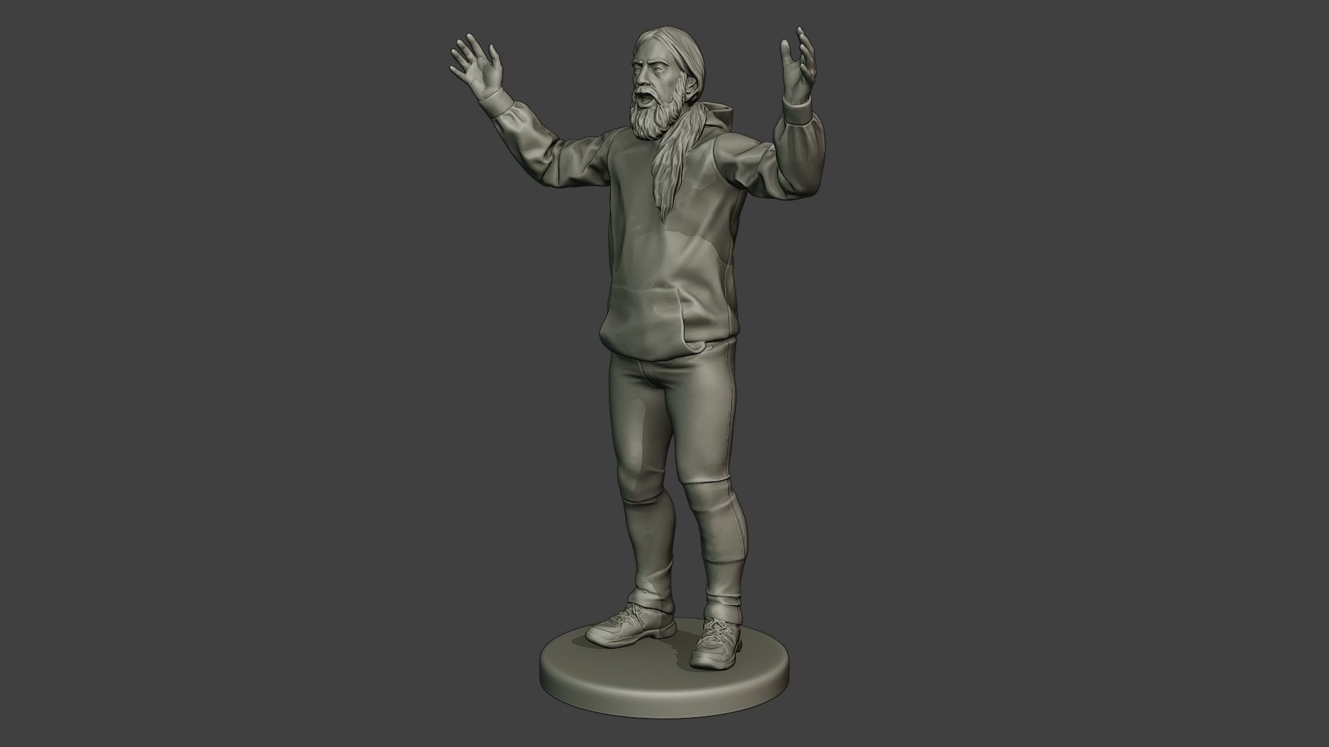 Capitol assault forces 3D print model_34