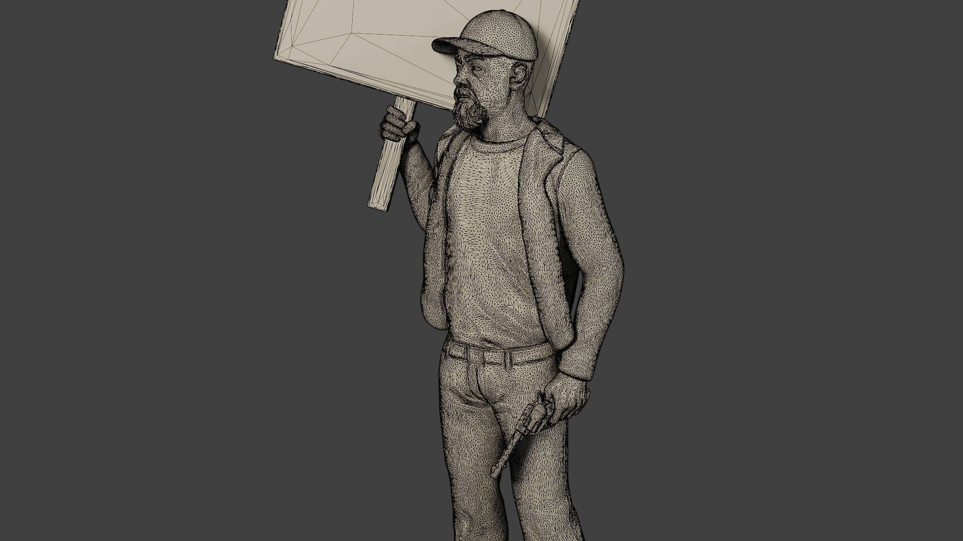 Capitol assault forces 3D print model_19