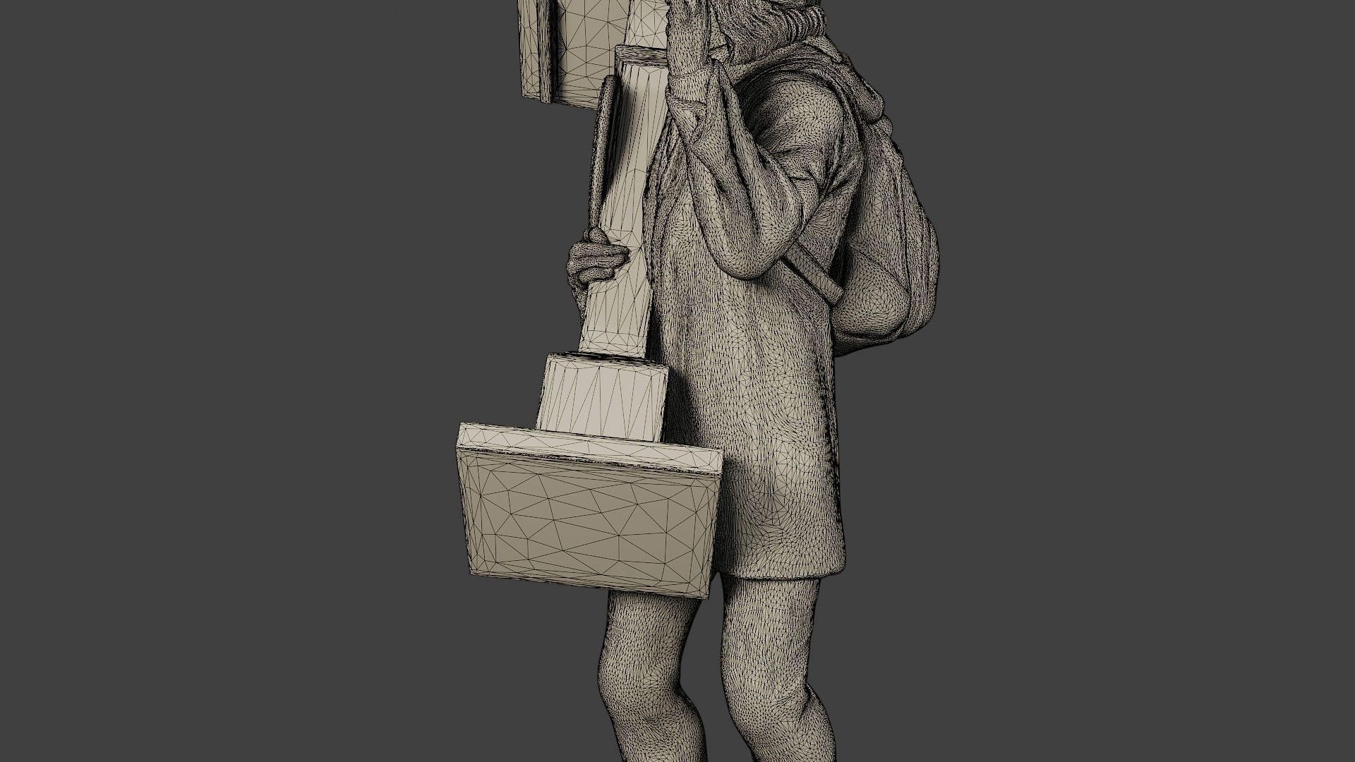 Capitol assault forces 3D print model_32