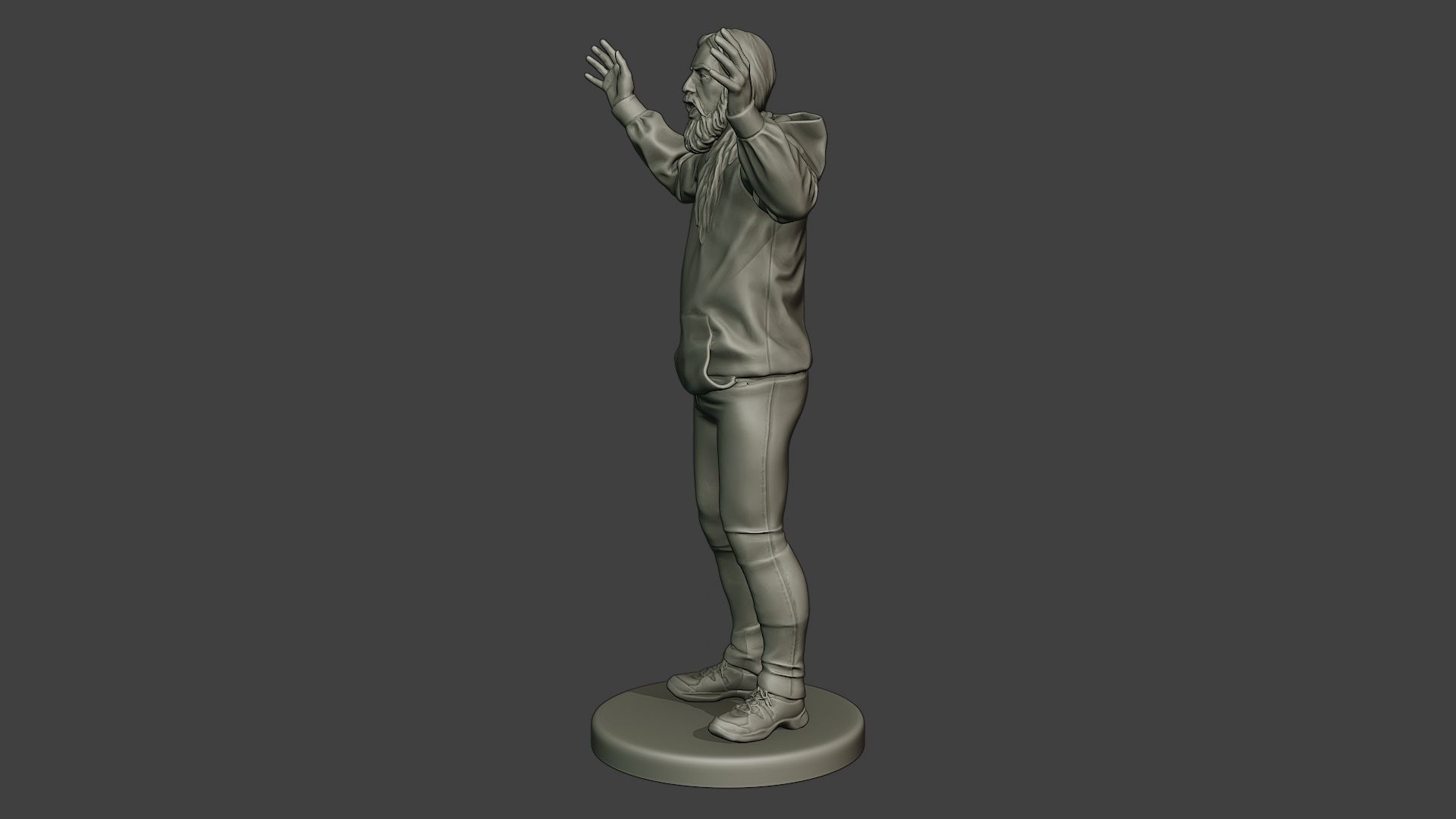 Capitol assault forces 3D print model_35