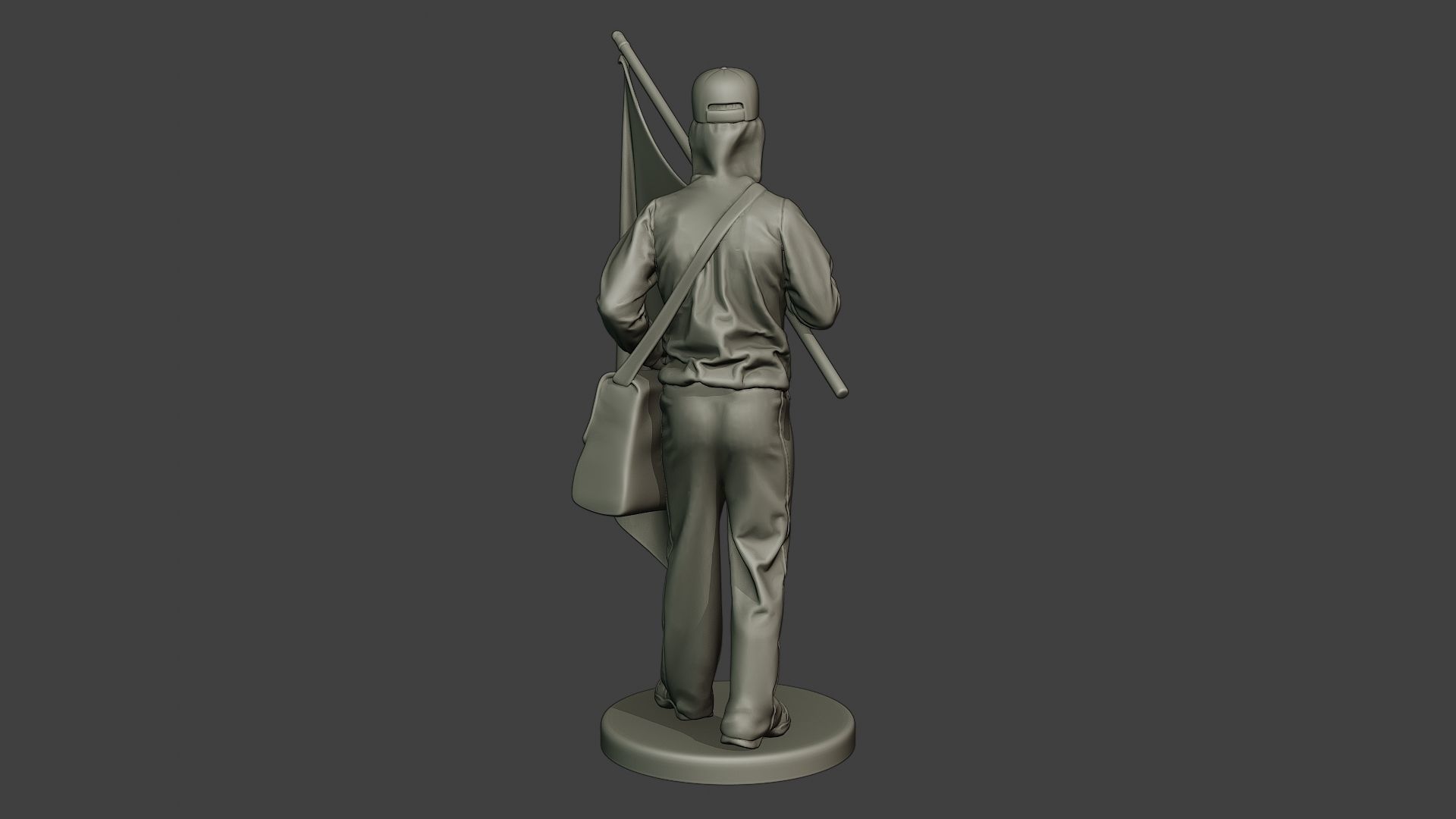 Capitol assault forces 3D print model_49