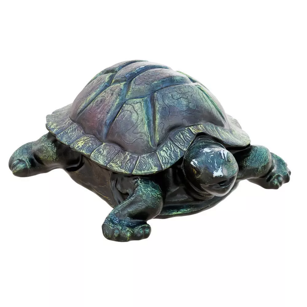 Turtle garden sculpture 3D model_0
