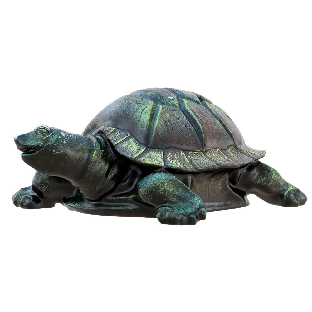 Turtle garden sculpture 3D model_1