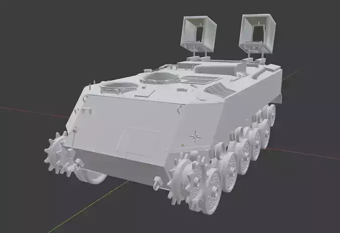 Type 60 ATM  Free 3D model