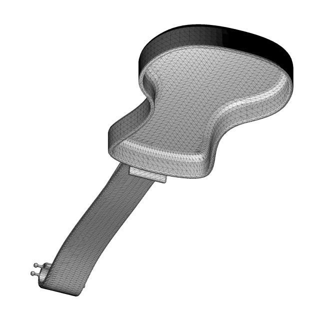 Classic Violin 3D print model_5