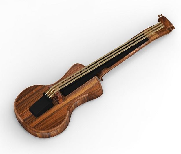 Classic Violin 3D print model_1