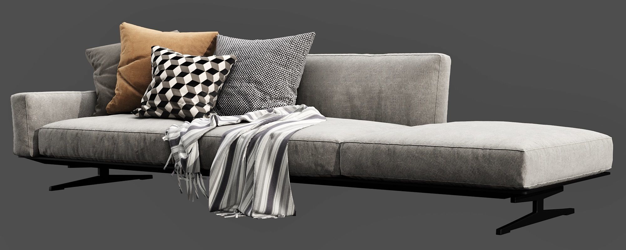 Flexform Soft Dream 3D model_6