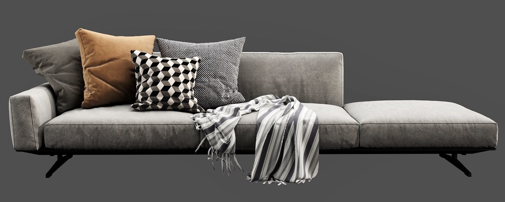 Flexform Soft Dream 3D model_4