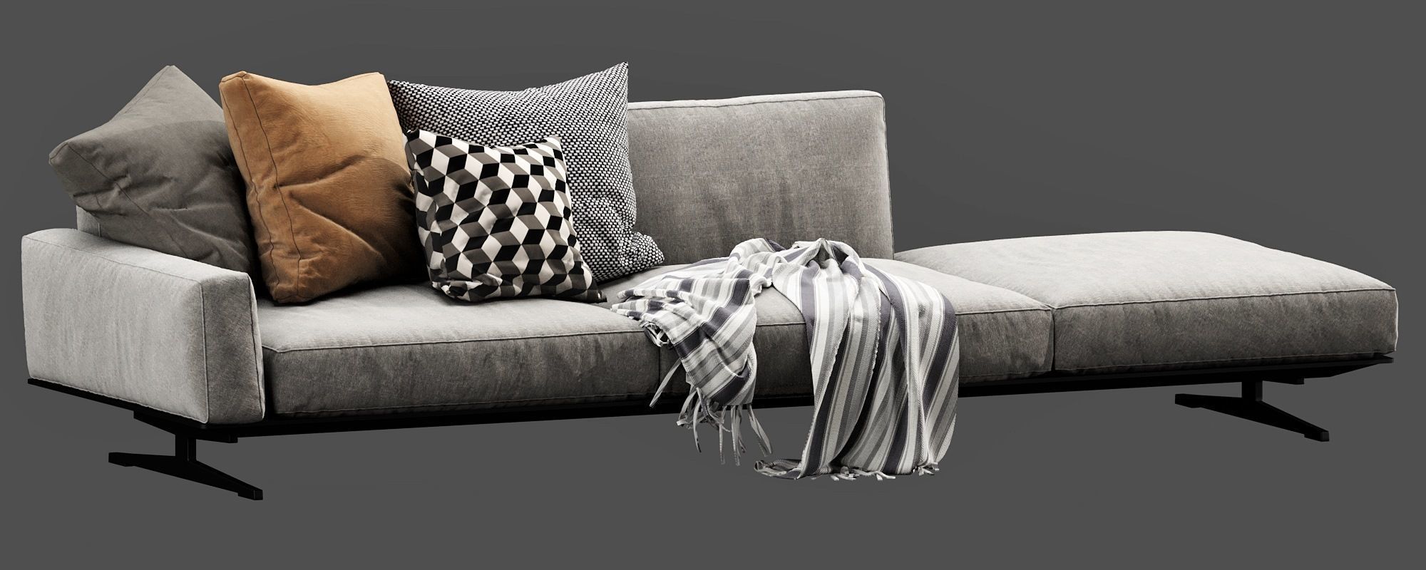 Flexform Soft Dream 3D model_10