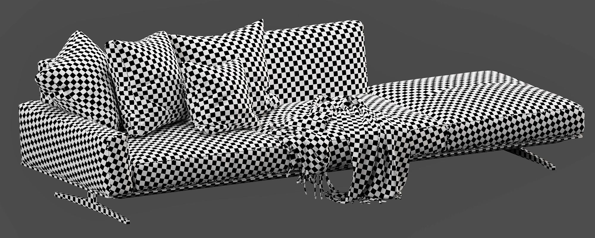 Flexform Soft Dream 3D model_13