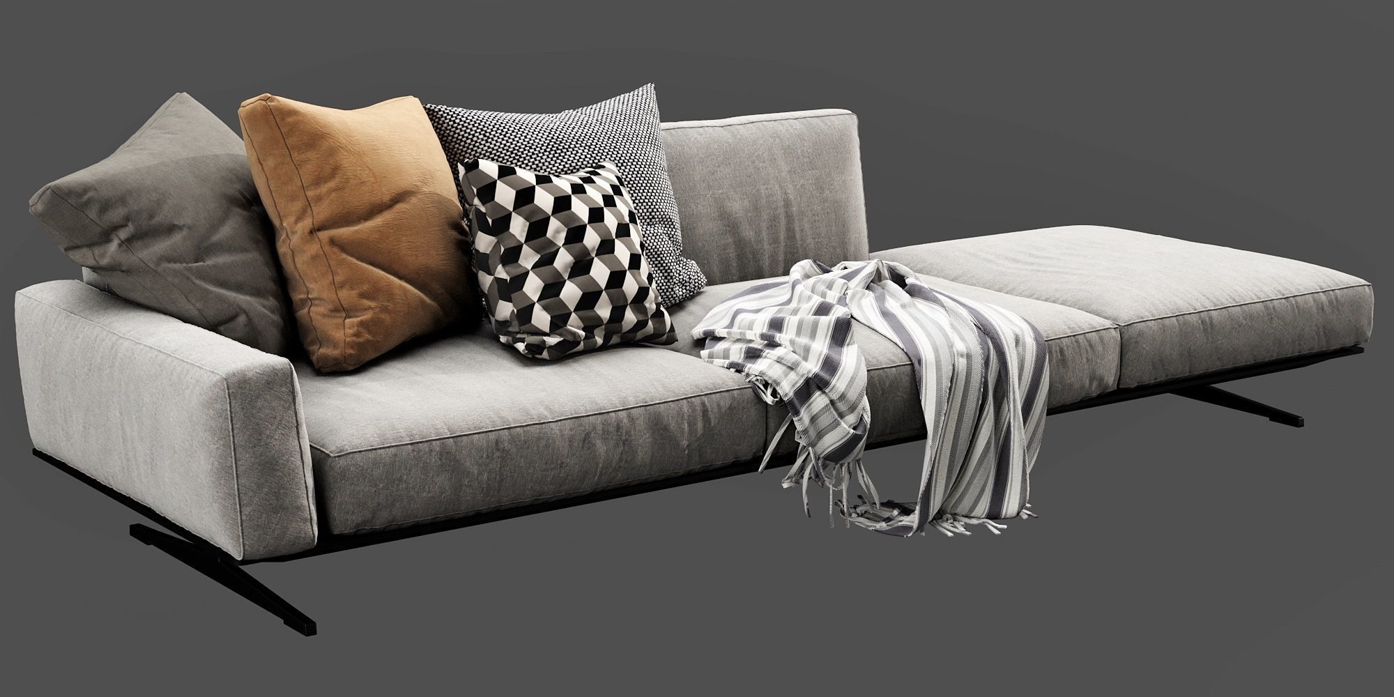 Flexform Soft Dream 3D model_2