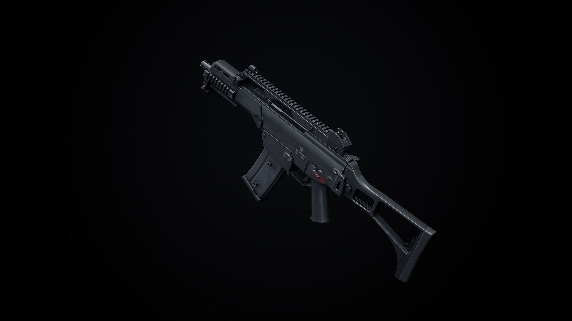 G36 Variants PBR Low-poly 3D model_4