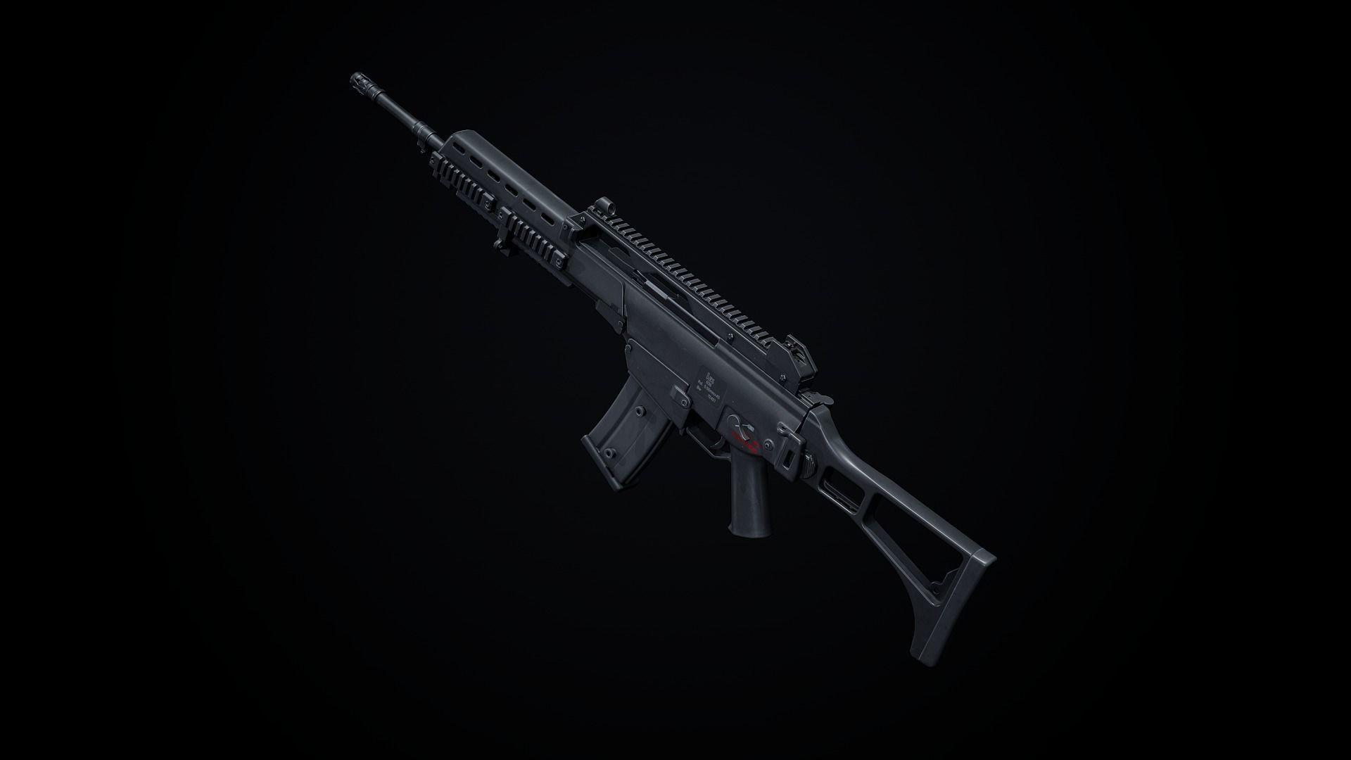 G36 Variants PBR Low-poly 3D model_6