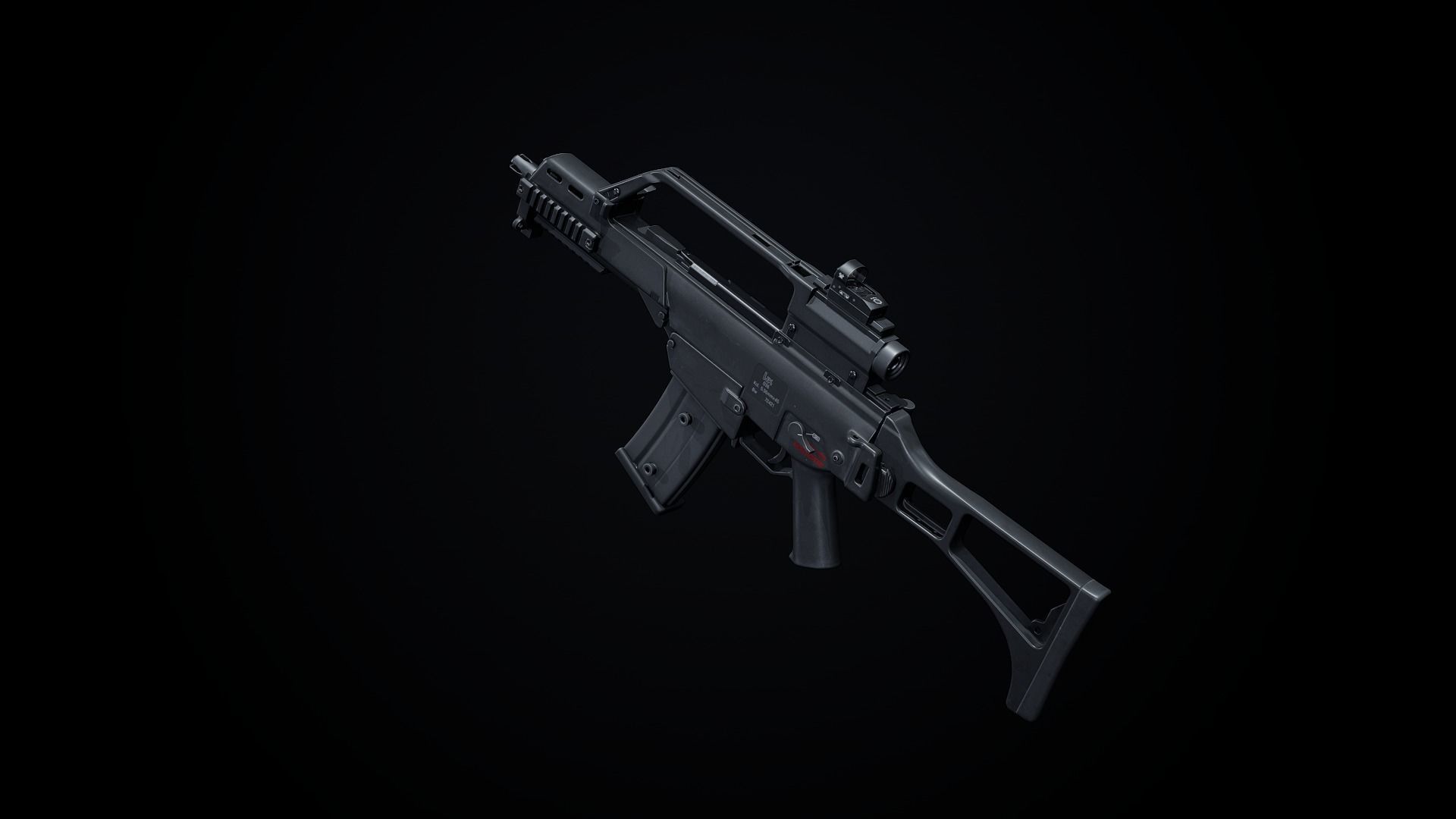 G36 Variants PBR Low-poly 3D model_5