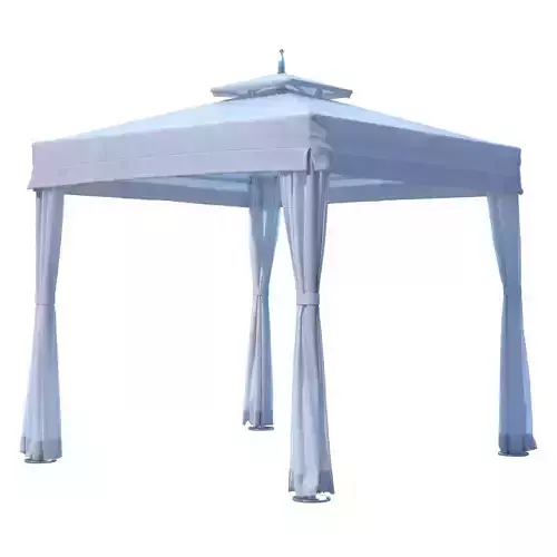RH TUUCI  ATLANTIS PAVILION CABANA 3D model
