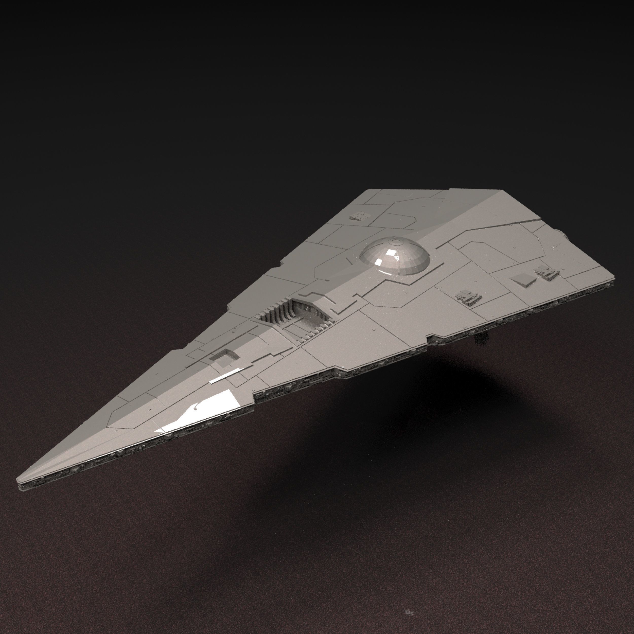 Star Wars Imperial Star Destroyer 3D Print Model Stl  3D print model_11
