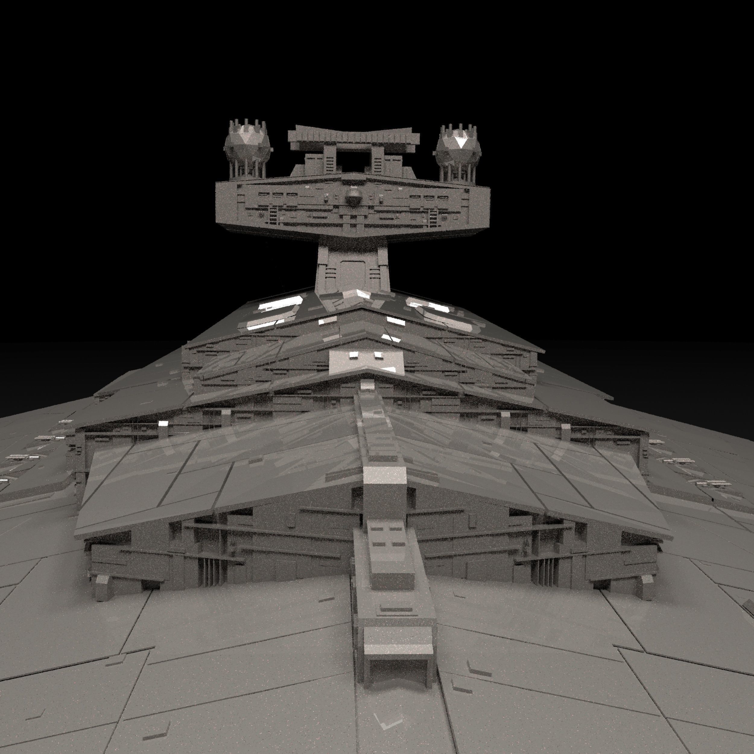 Star Wars Imperial Star Destroyer 3D Print Model Stl  3D print model_9