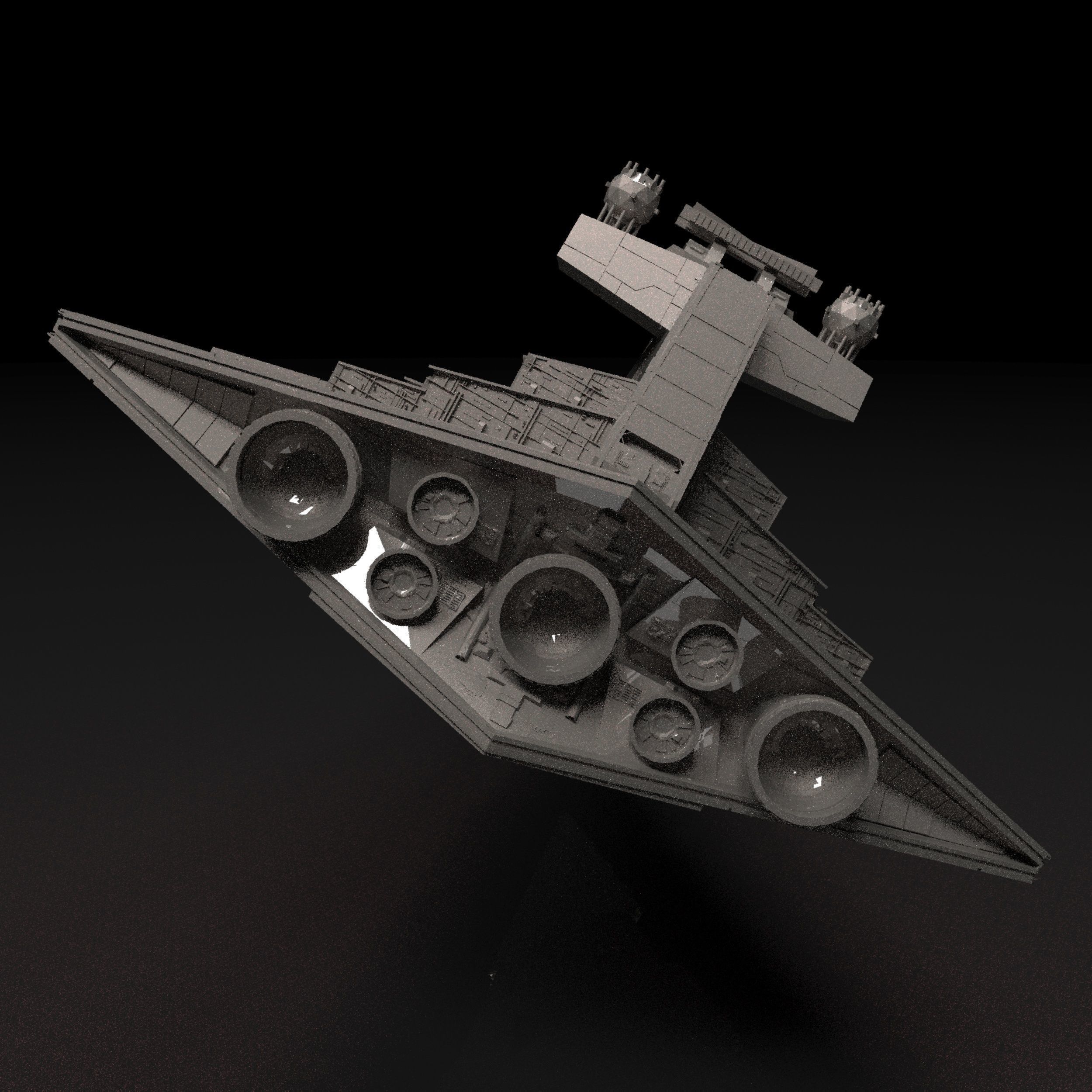 Star Wars Imperial Star Destroyer 3D Print Model Stl  3D print model_8
