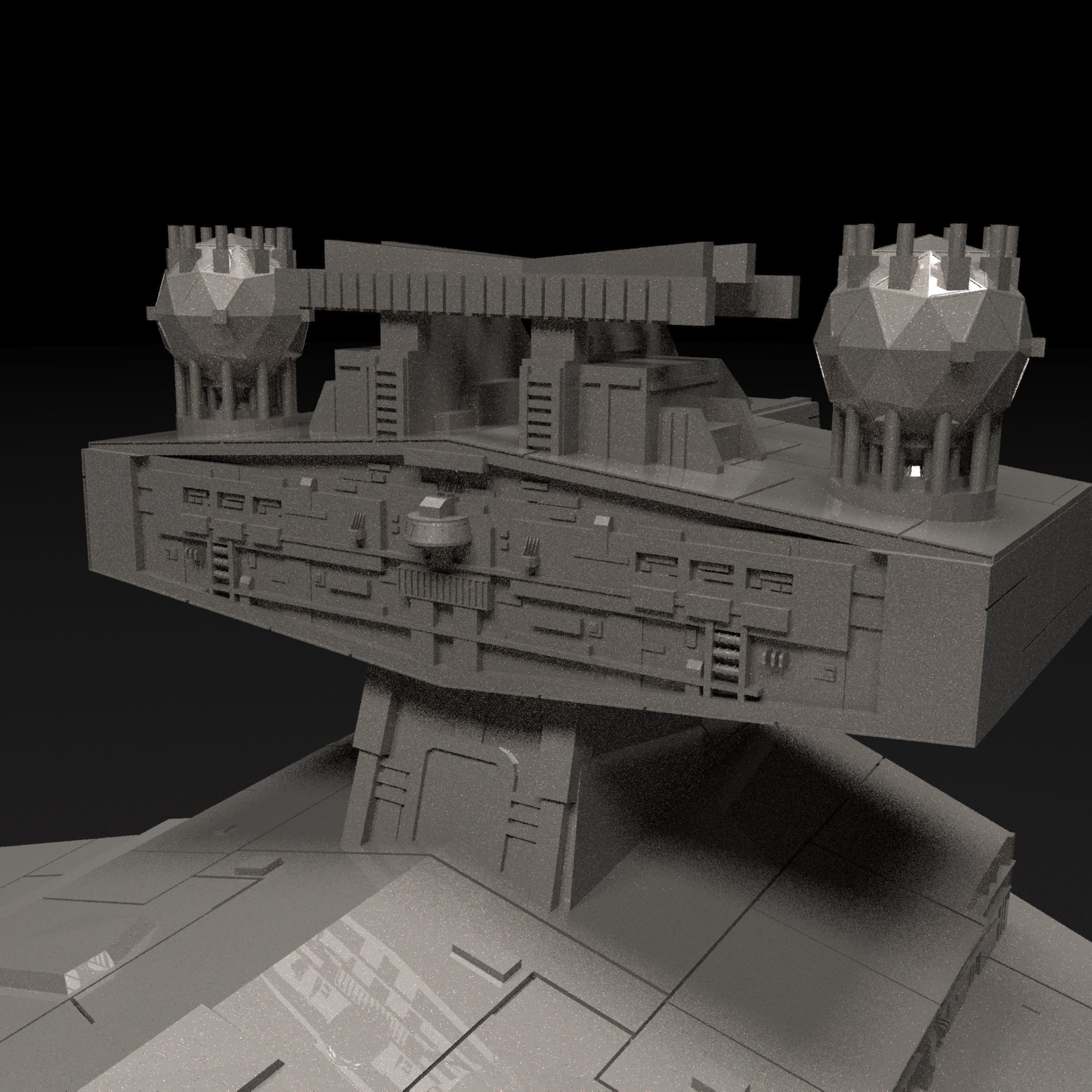 Star Wars Imperial Star Destroyer 3D Print Model Stl  3D print model_5