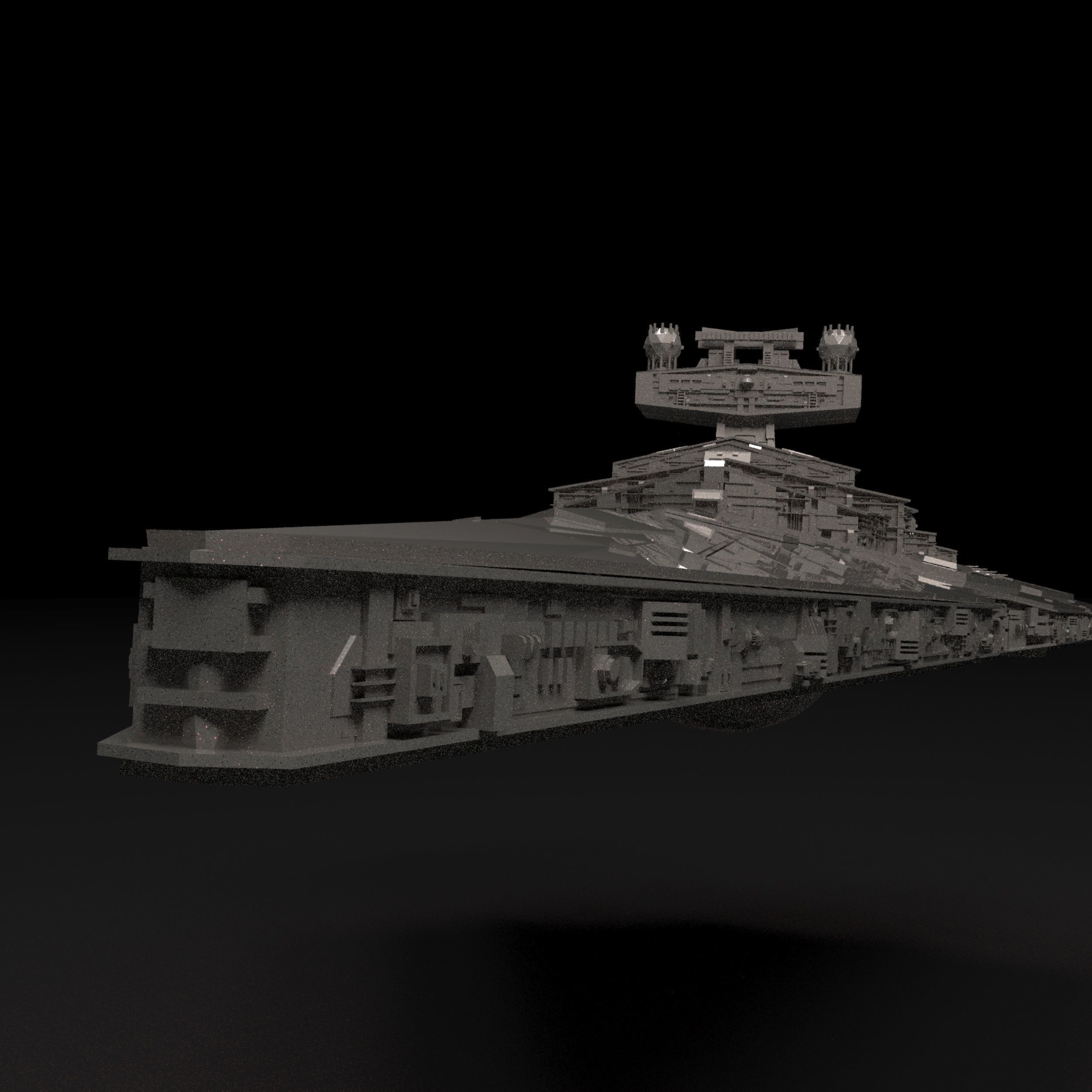 Star Wars Imperial Star Destroyer 3D Print Model Stl  3D print model_4