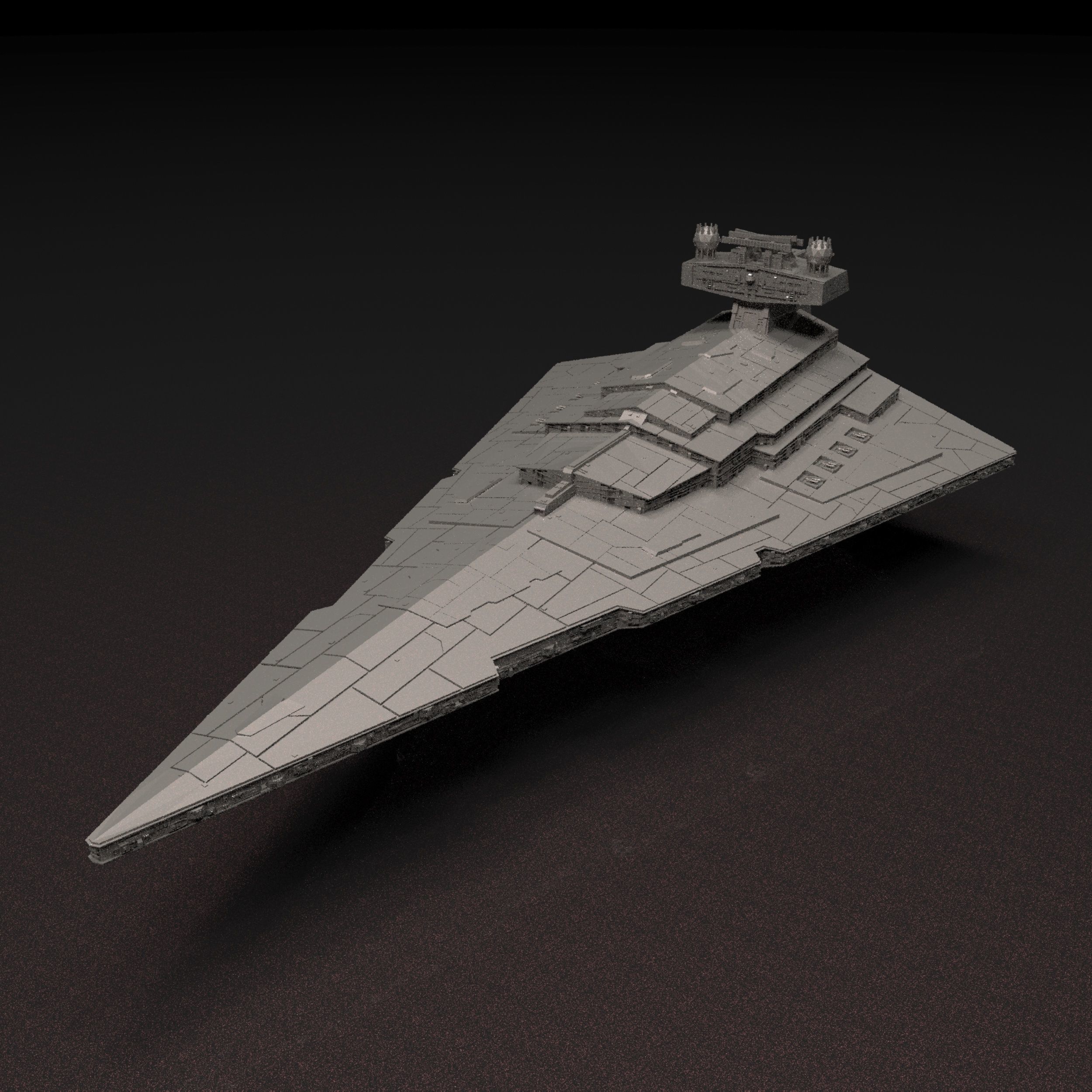 Star Wars Imperial Star Destroyer 3D Print Model Stl  3D print model_12