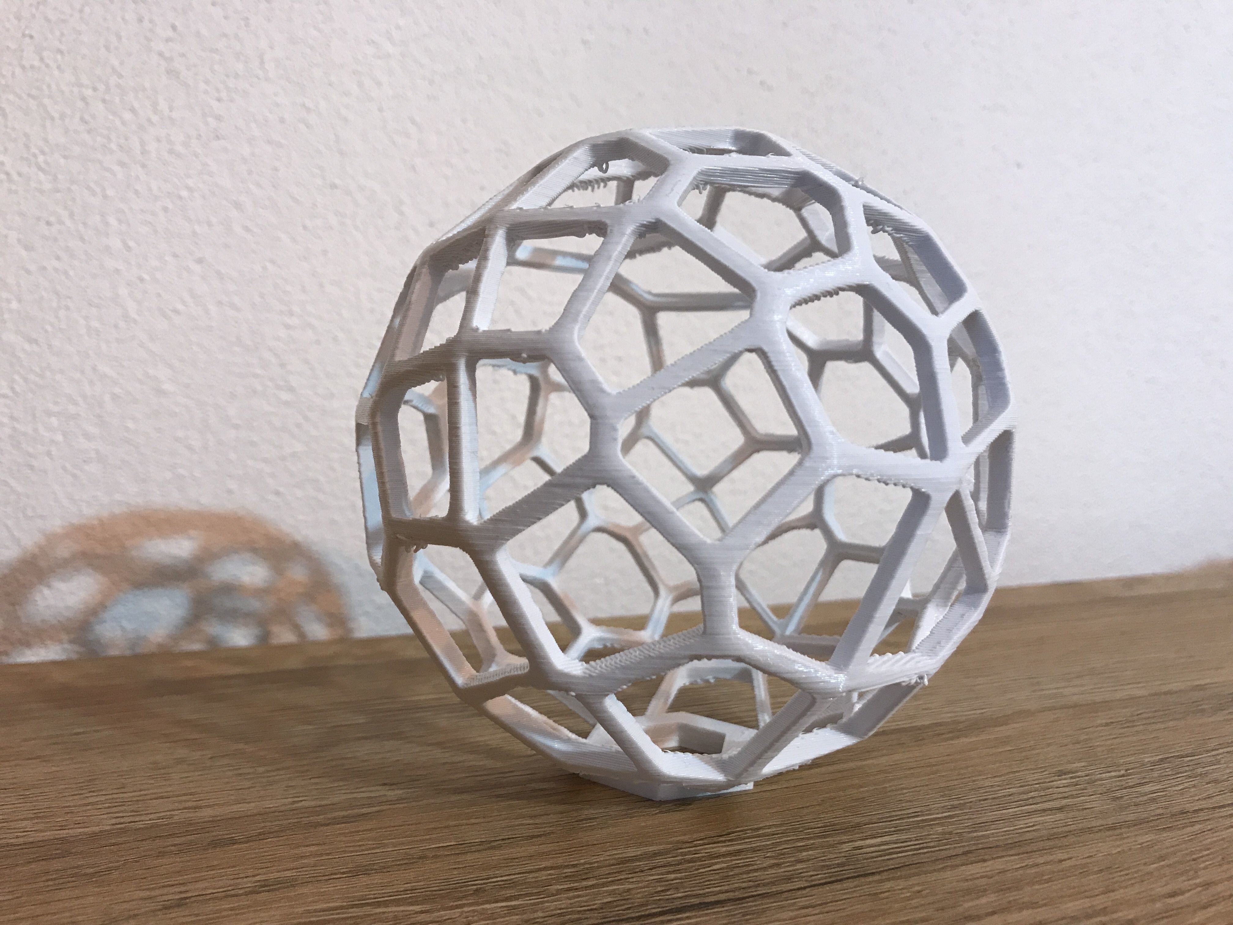 Voronoi Lamp - Generative design - 3D print model 3D print model_6