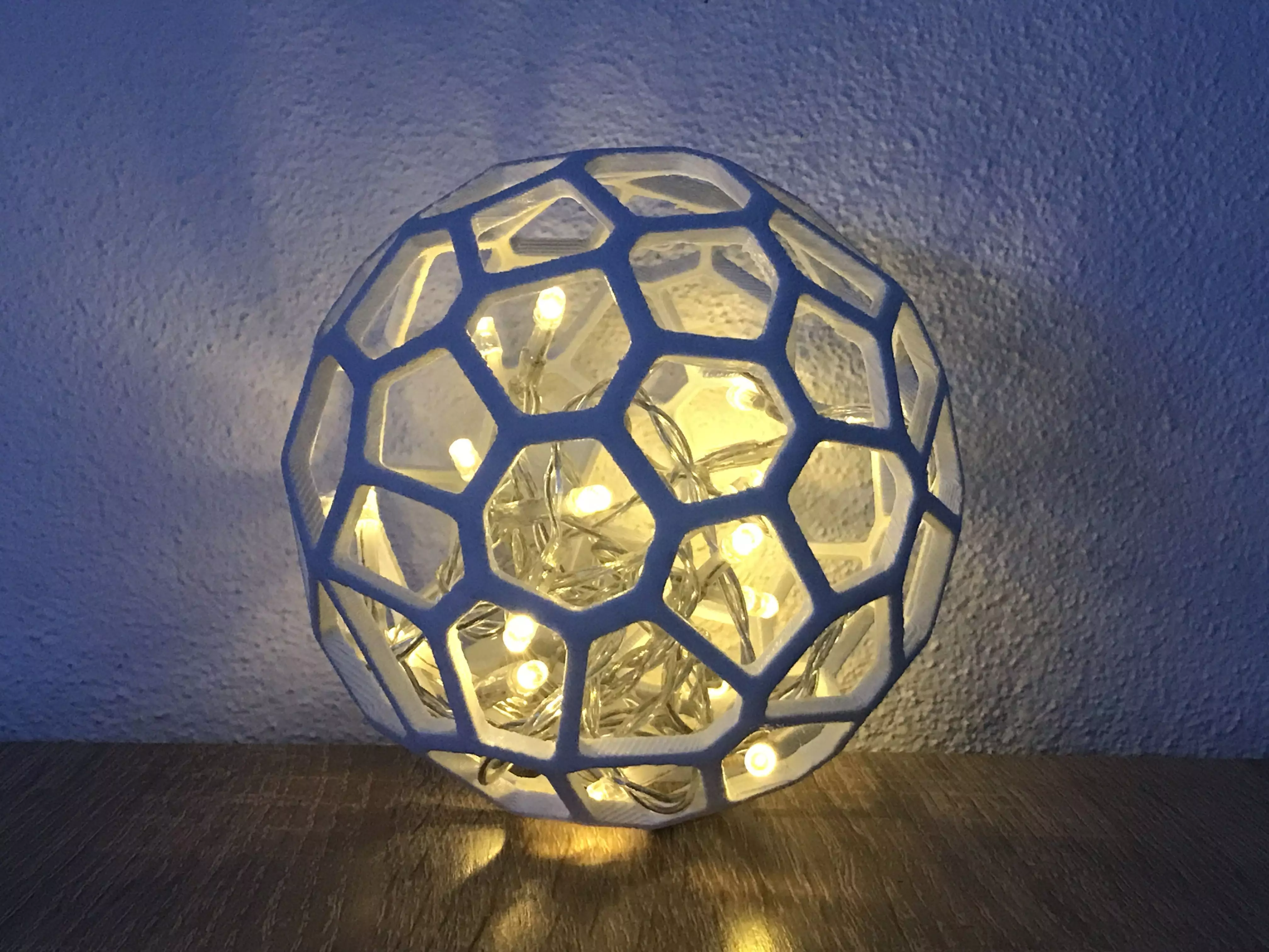 Voronoi Lamp - Generative design - 3D print model 3D print model_0