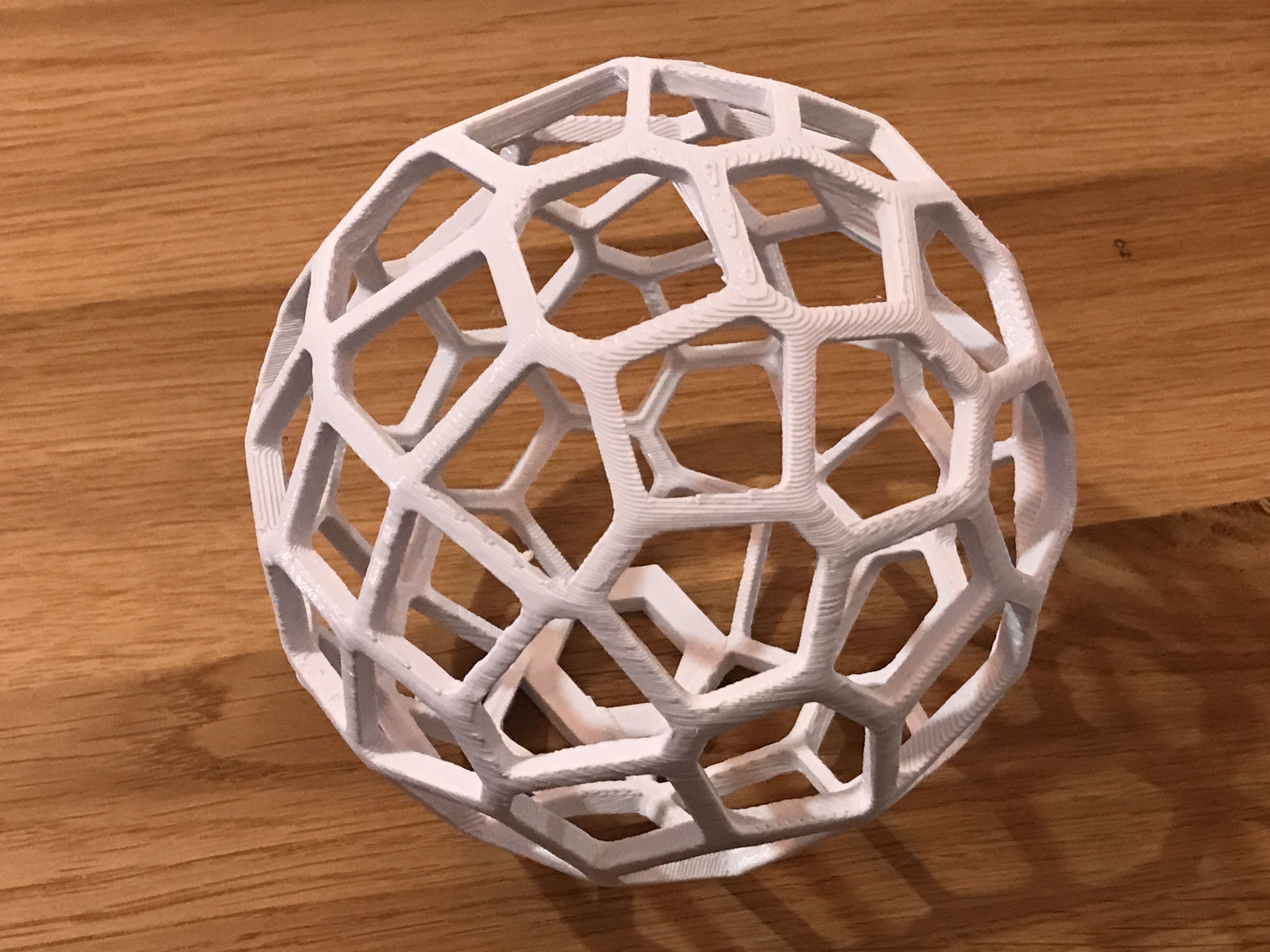 Voronoi Lamp - Generative design - 3D print model 3D print model_9