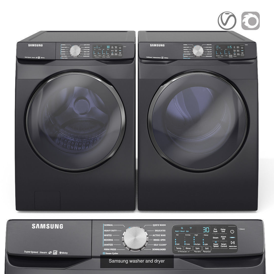 Home appliances Samsung 3D Model Collection_10