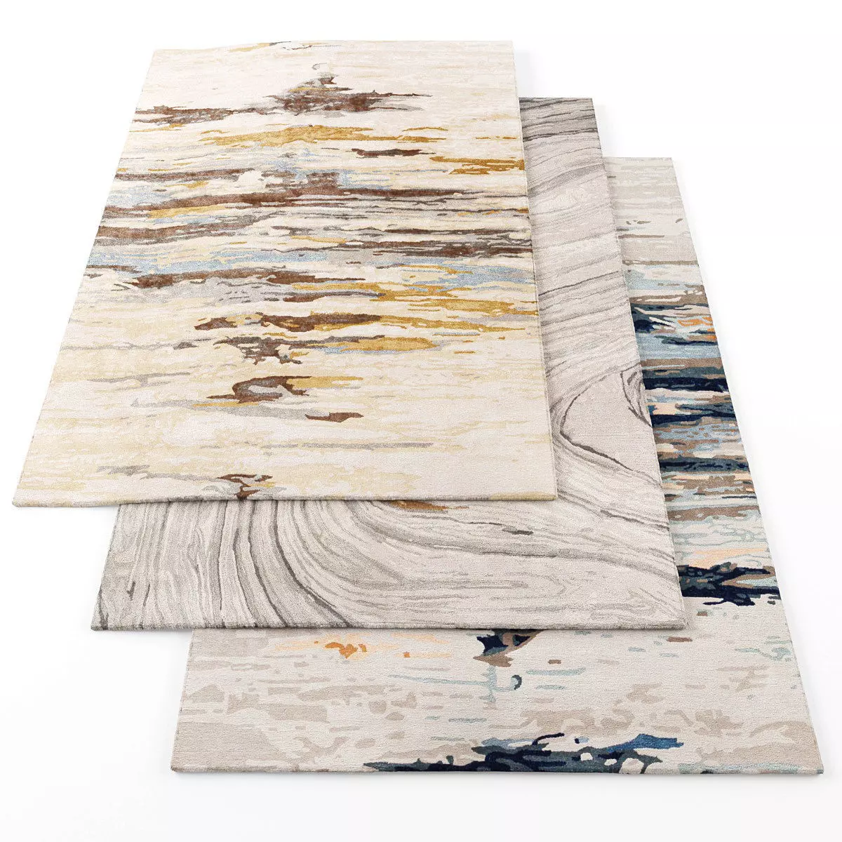 Rugs-998 modern rugs for living room Low-poly 3D model_0